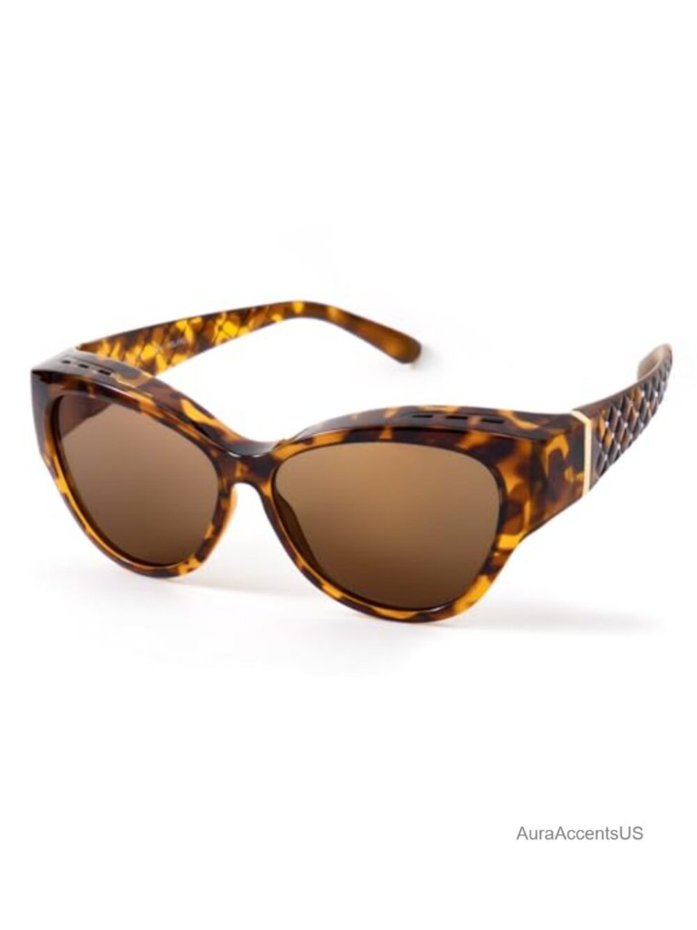 Polarized Fit Over Sunglasses Wraparound Cat Eye TR90 for Driving